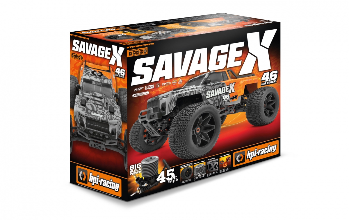 SAVAGE X 4,6 GT-6 RTR HPI