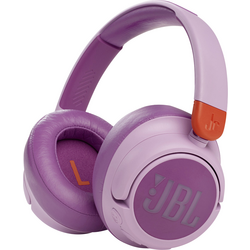 JBL Harman JR 460NC  dětské sluchátka Over Ear  Bluetooth®, kabelová  růžová Potlačení hluku