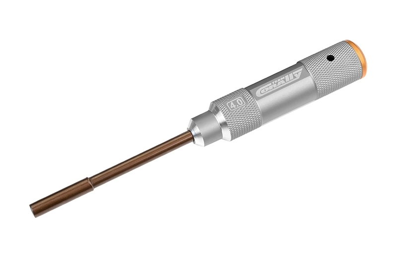 Nástrčkový šroubovák FACTORY PRO - metrický - ALU verze 4,0mm/M2 x 82mm TEAM CORALLY