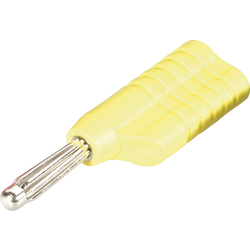 Schnepp S 4041 L ge banánkový konektor zástrčka, rovná Ø pin: 4 mm žlutá 1 ks