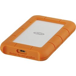 LaCie Rugged 4 TB externí HDD 6,35 cm (2,5") USB-C® stříbrná, oranžová STFR4000800