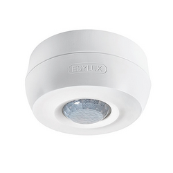 ESYLUX EB10431319 na strop, na omítku stropní detektor pohybu 360 °  bílá IP54