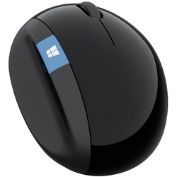 Microsoft Sculpt Ergonomic Mouse Bezdrátová ergonomická myš bezdrátový optická černá 4 tlačítko 1000 dpi ergonomická