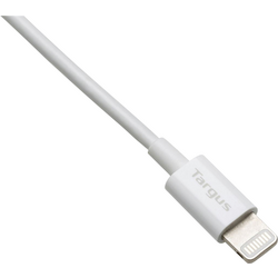 Targus USB kabel Apple Lightning konektor, USB-A zástrčka 1.00 m bílá ACC96101EU