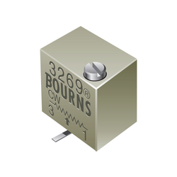 Bourns 3269W-1-103LF cermetový trimr lineární 0.25 W 10 kΩ 4320 ° 1 ks