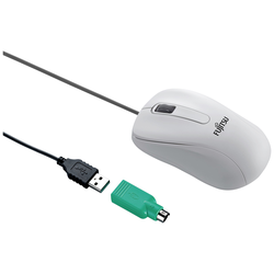 Fujitsu M530 Wi-Fi myš PS2 optická šedá 3 tlačítko 1200 dpi
