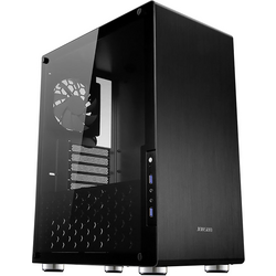 Jonsbo U4 BLACK midi tower PC skříň, herní pouzdro černá
