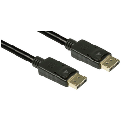 Lyndahl DisplayPort kabel Konektor DisplayPort 3 m černá LKDP019-30 pozlacené kontakty Kabel DisplayPort