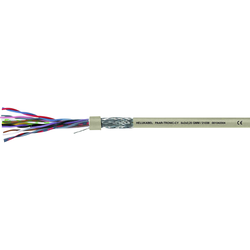 Helukabel 19970-500 kabel pro přenos dat LiYCY 1 x 2 x 0.34 mm² šedá 500 m