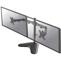 Neomounts by Newstar  FPMA-D550DDBLACK  2násobný  držák na stůl pro monitor  25,4 cm (10") - 81,3 cm (32")  nakláněcí, otočný, naklápěcí, stojan  černá