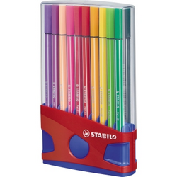 Stabilo fix STABILO Pen 68 ColorParade 6820-04 různé barvy tříděné 1 mm 20 ks/bal. 20 ks