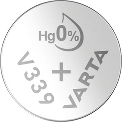 Varta SILVER Coin V339/SR614 NaBli 1 knoflíkový článek 339 oxid stříbra 12 mAh 1.55 V 1 ks