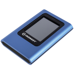 Kingsong IronKey Vault Privacy 80 1.9 TB externí HDD 8,9 cm (3,5") USB-C® modrá  IKVP80ES/1920G