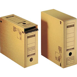Leitz archivační box 6086-00-00 120 mm x 270 mm x 325 mm Vlnitá lepenka  přírodní hnědá 1 ks