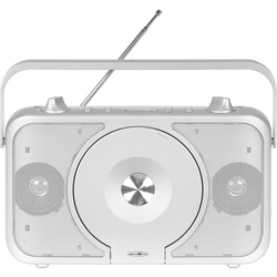Reflexion  CD-rádio FM AUX, CD  na dotek výrazná tlačítka stříbrná