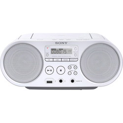 Sony ZS-PS50 CD-rádio FM AUX, CD, USB bílá