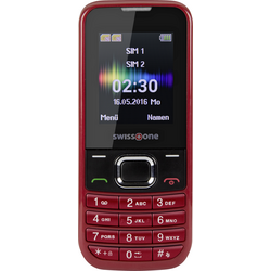 swisstone SC 230 mobilní telefon Dual SIM červená