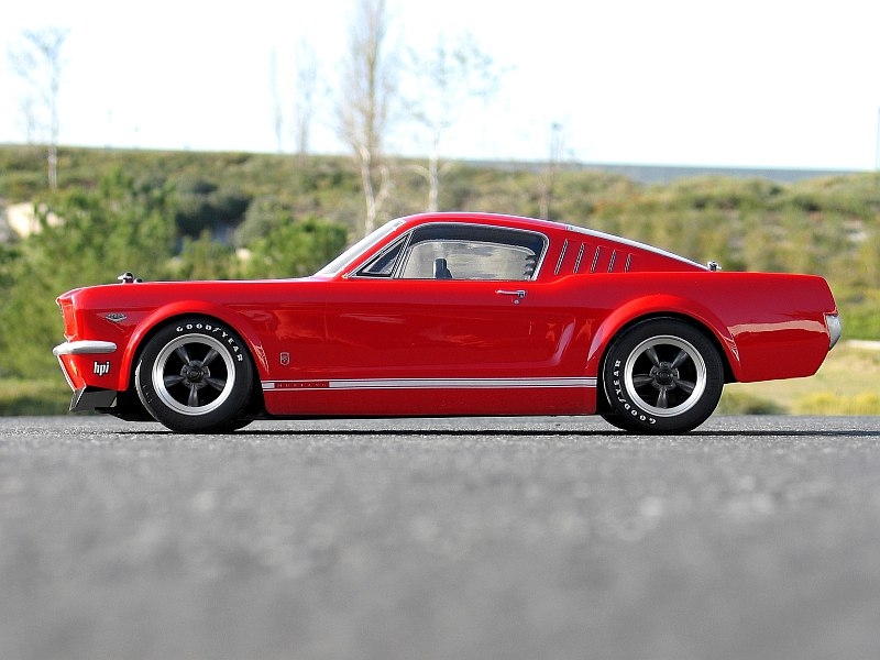 Karoserie čirá 1966 Ford Mustang GT (200 mm) HPI