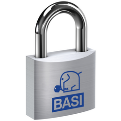 Basi 6300-2001-2003 visací zámek 20 mm zámky se stejným klíčem na klíč