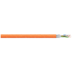 Faber Kabel 101043 ethernetový síťový kabel CAT 7 S/FTP 4 x 2 x 0.25 mm² oranžová 200 m