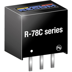 RECOM  R-78C15-1.0  DC/DC měnič napětí do DPS    15  1 A    Počet výstupů: 1 x  Obsahuje 1 ks