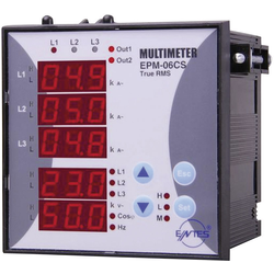 ENTES EPM-06-96 digitální panelový měřič Programovatelný 3fázový montážní AC multimetr EPM-06-96 Napětí, proud, frekvence, provozní čas, celkový čas