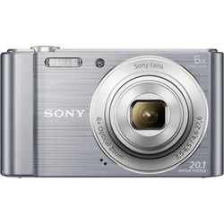 Sony Cyber-Shot DSC-W810S digitální fotoaparát 20.1 Megapixel Zoom (optický): 6 x stříbrná
