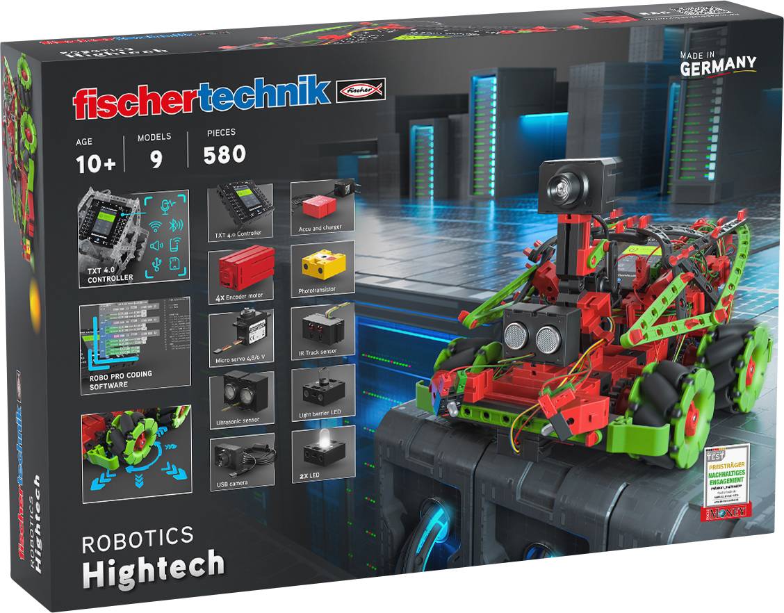 Fischertechnik stavebnice robota Robotics Hightech 559895
