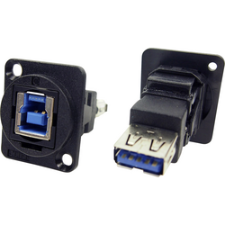 XLR adaptér USB 3.0 B zásuvka ⇔ USB-A 3.0 adaptér, vestavný CP30206N CP30206N Cliff Množství: 1 ks