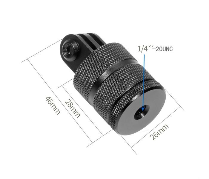 Otočný 360° hliníkový adapter for DJI Osmo series a GoPro (Type 1) STABLECAM