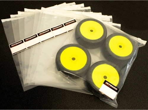ZIP LOCK sáčky pro skladování gum včetně samolepících pop. štítků (10 ks.)