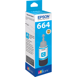 Epson Ink refill T6642 originál  azurová C13T66424010