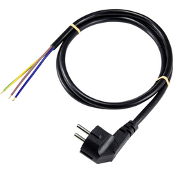 Basetech XR-1638082 napájecí kabel  černá 1.50 m