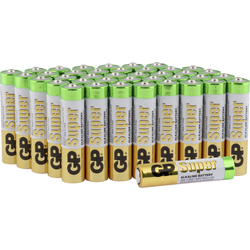 GP Batteries Super mikrotužková baterie AAA alkalicko-manganová  1.5 V 40 ks